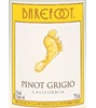 E. & J. Gallo Winery BAREFOOT CELLARS PINOT GRIGIO 2008
